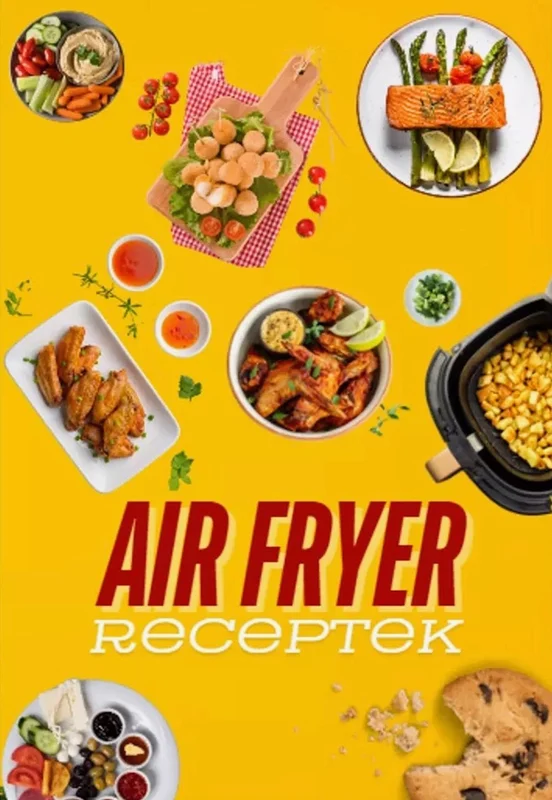 Air Fryer receptek borítója