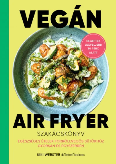 A Vegán Air Fryer borítója