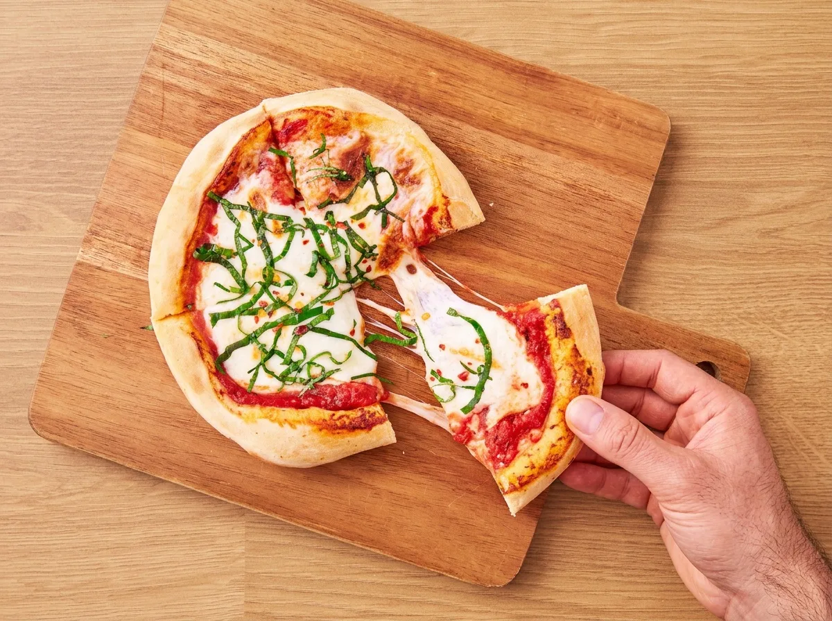 Pizza air fryerben