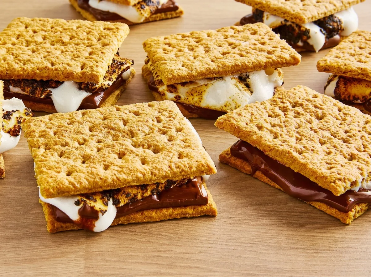 S'mores air fryerben