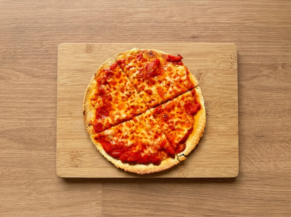 Tortilla pizza air fryerben, 5 perc alatt
