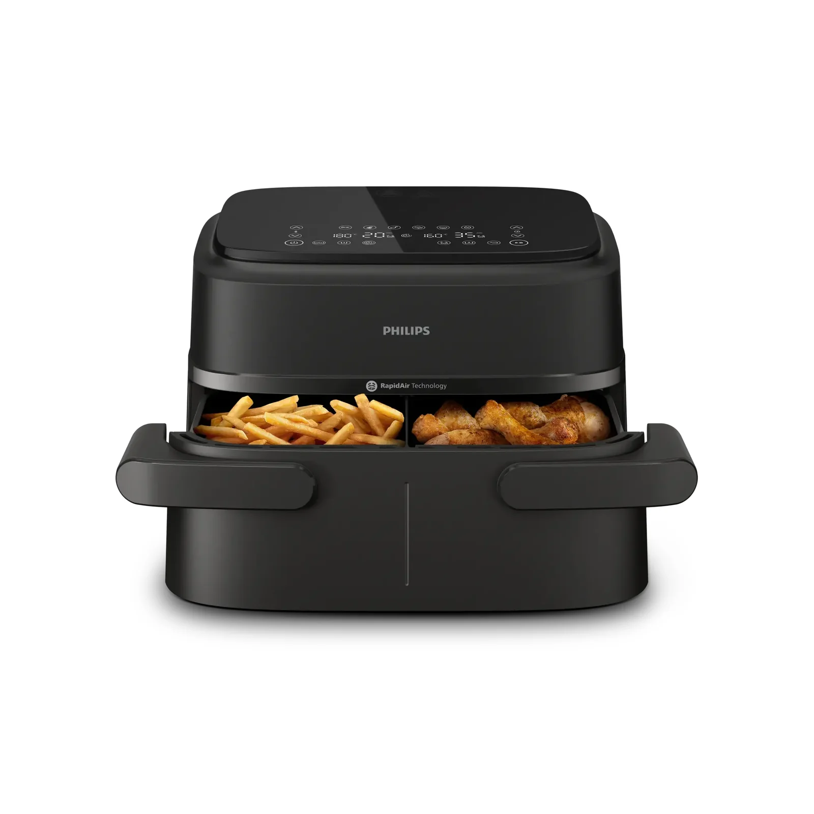 Philips Airfryer 1000 Series NA150/00 dupla kosaras 7 l