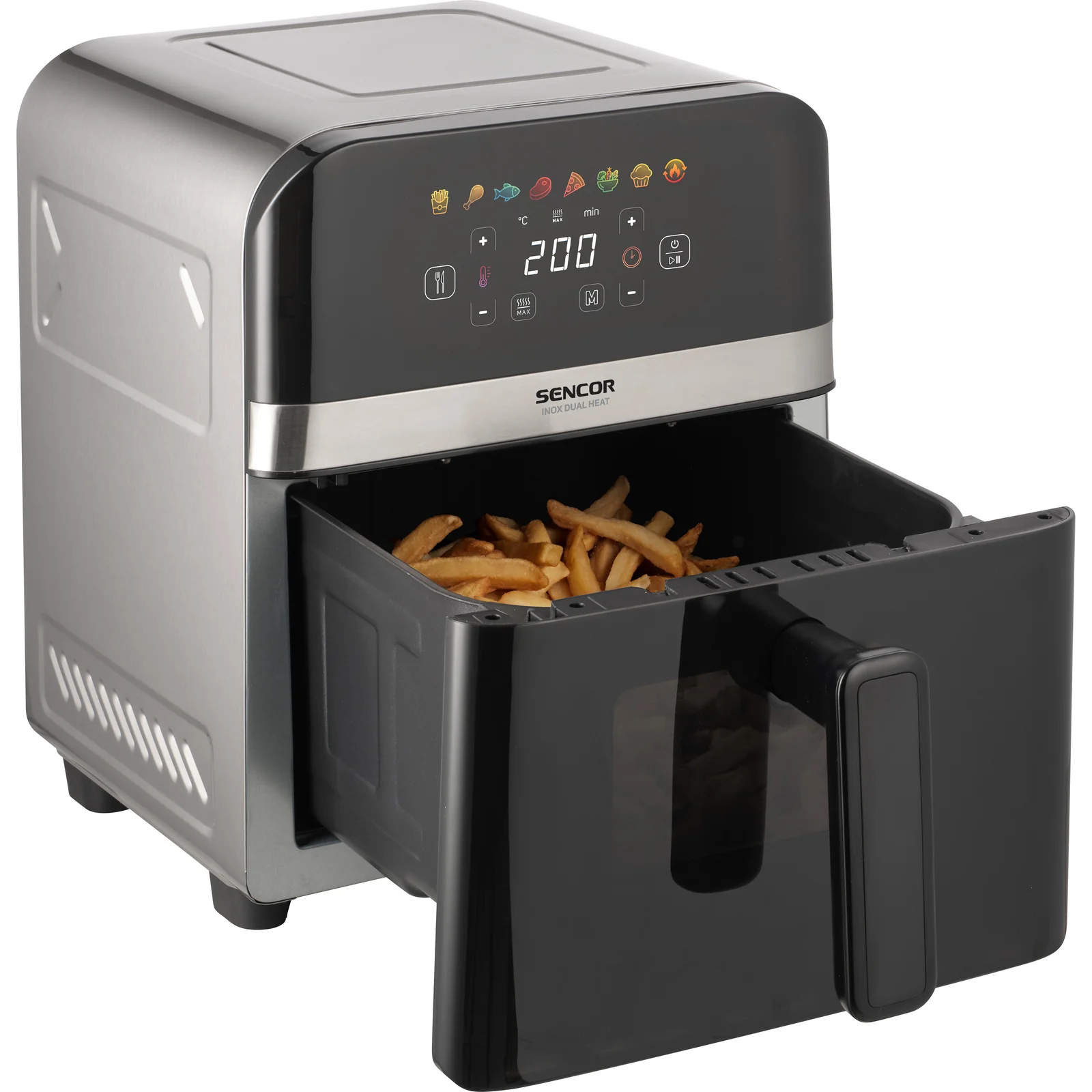 Sencor SFR 6800SS Inox Dual Heat 6 l